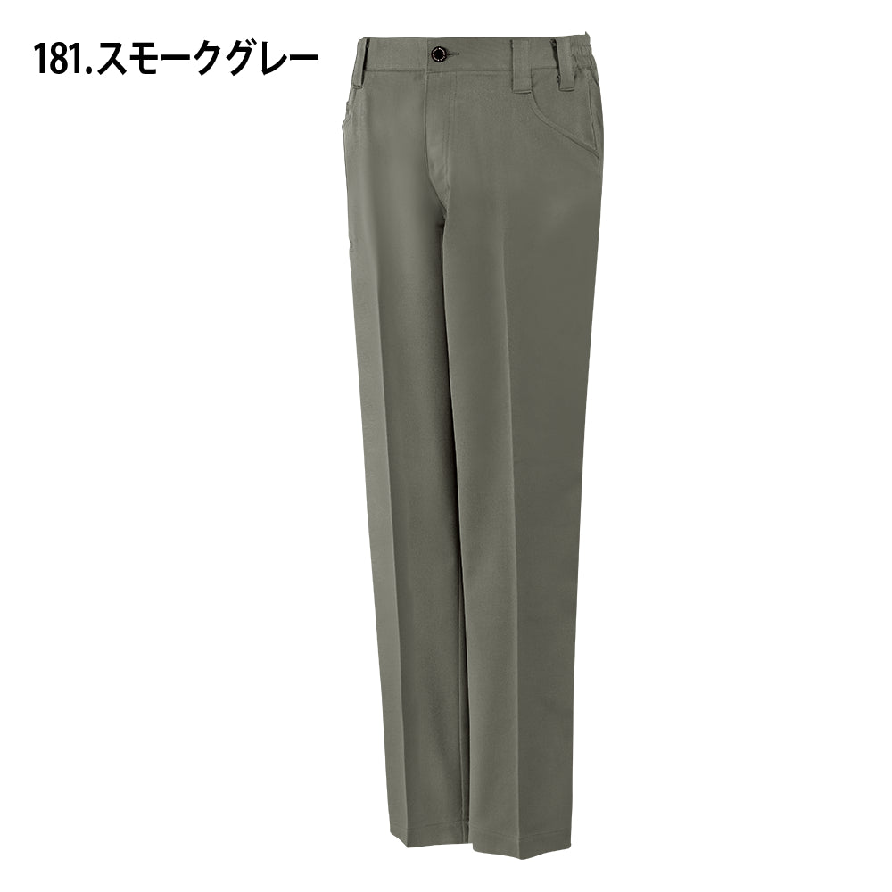 エコ製品制電ストレッチノータックパンツ 11101