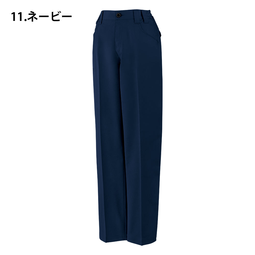 エコ製品制電ストレッチレディースパンツ 11106