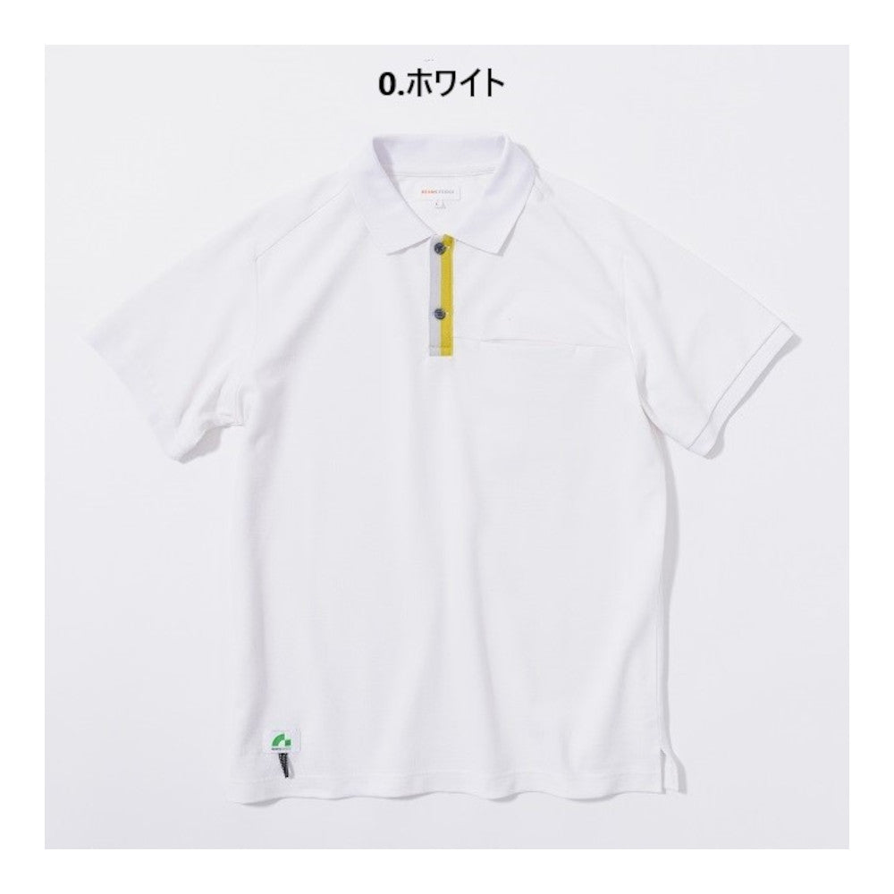 BEAMS DESIGN 半袖ポロシャツ(胸P付き) 1715-51