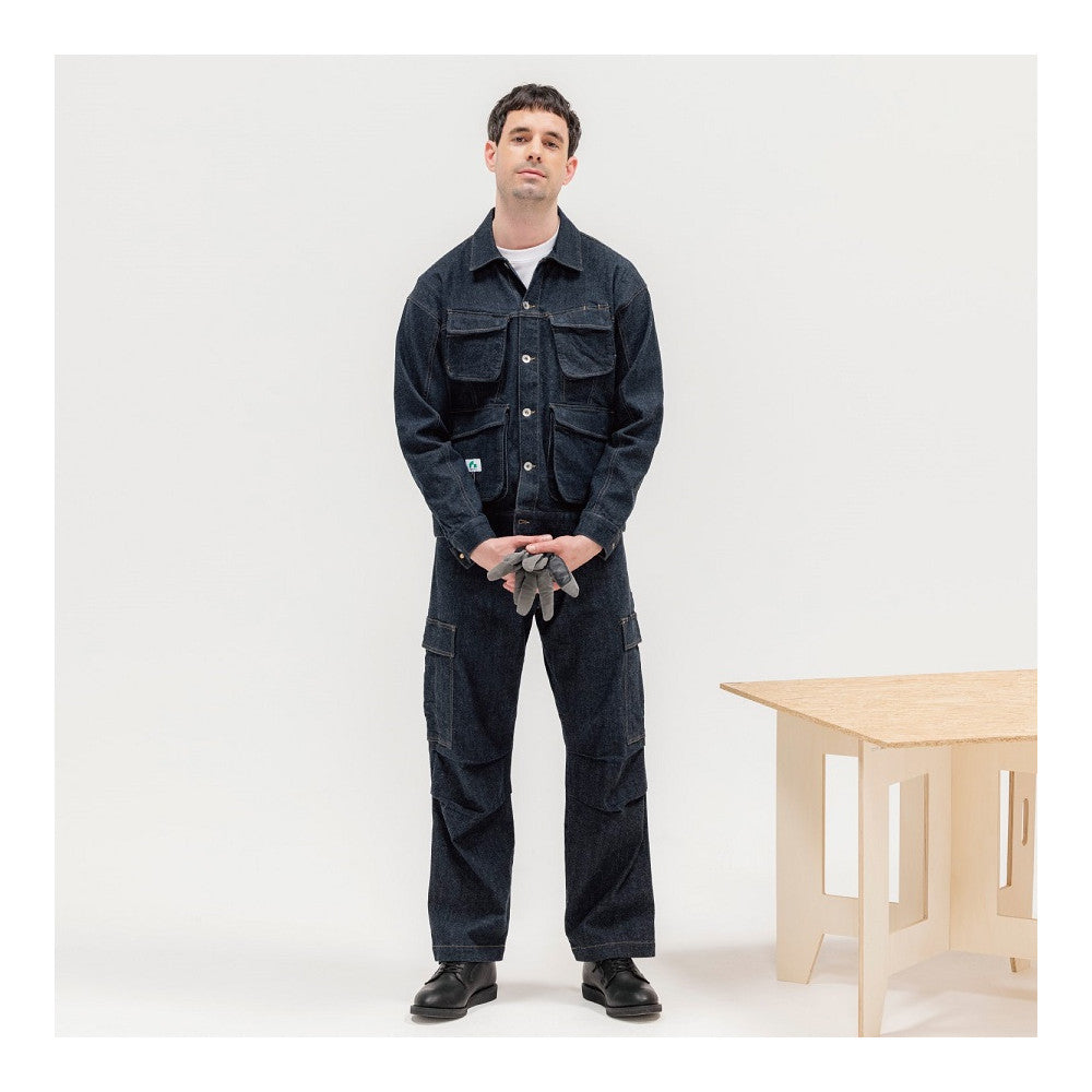 BEAMS DESIGN デニム長袖ブルゾン 2702-00