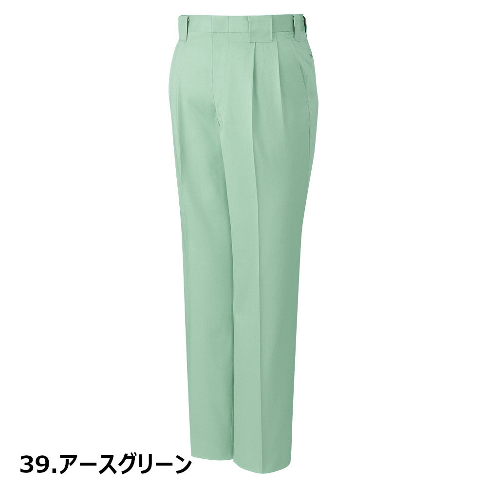 エコ製品制電ツータックパンツ 40321