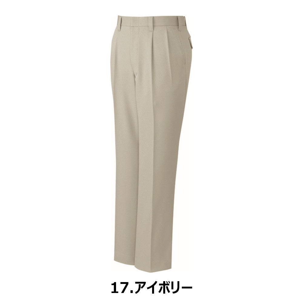 ストレッチツータックパンツ 40901