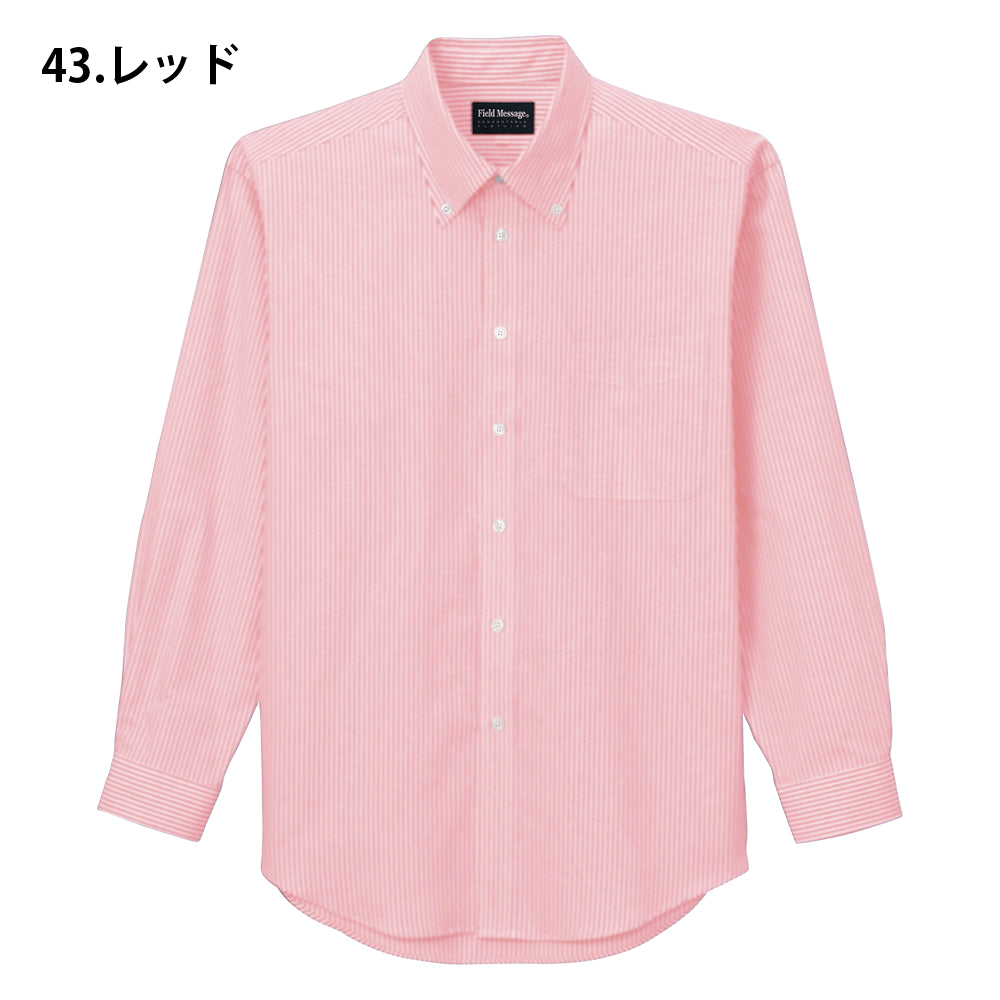 形態安定長袖シャツ 43644