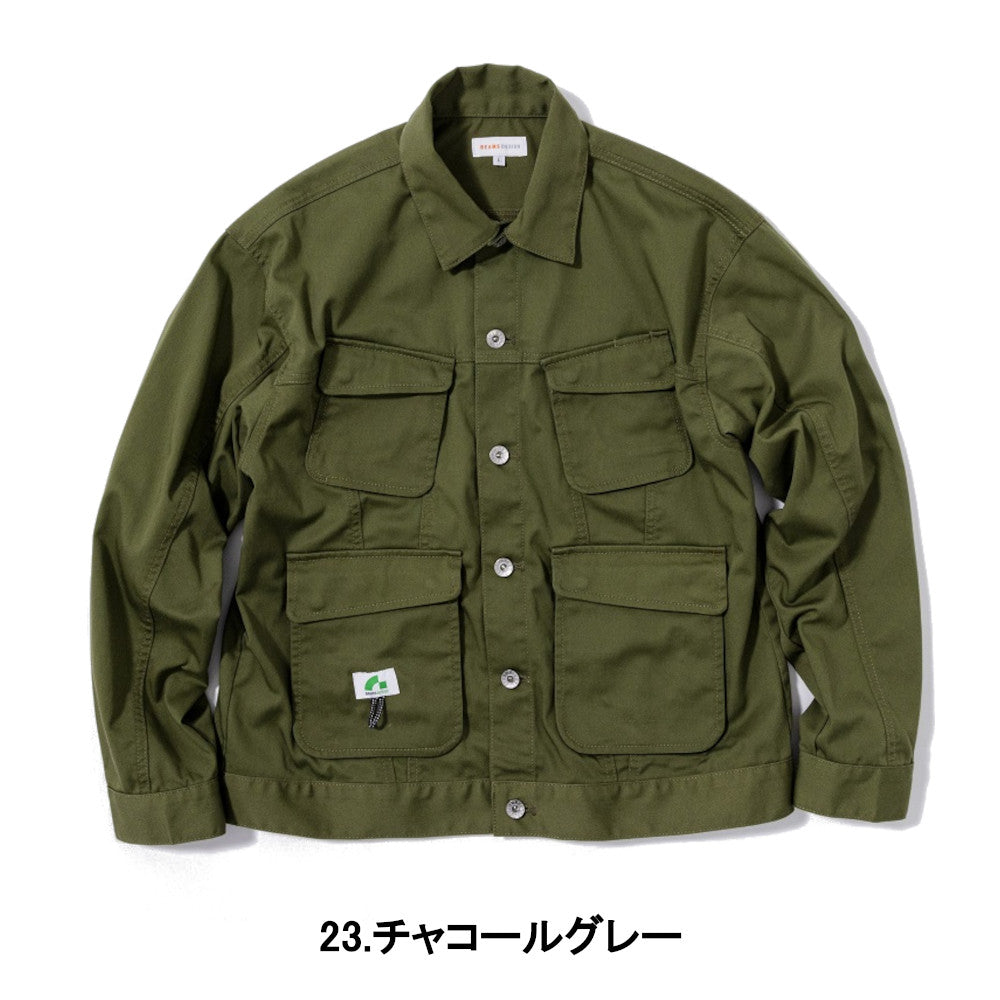 BEAMS DESIGN 長袖ブルゾン 4702-00