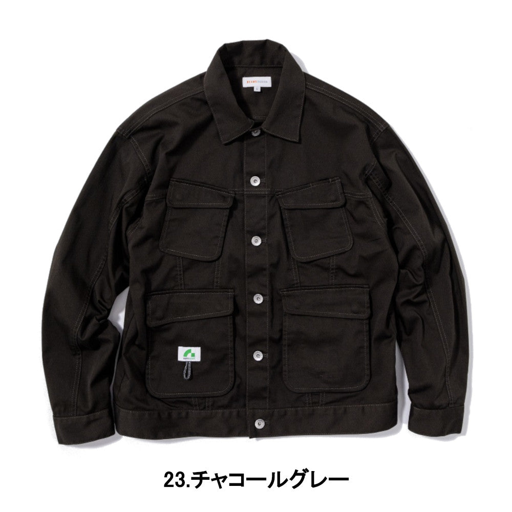 BEAMS DESIGN 長袖ブルゾン 4702-00