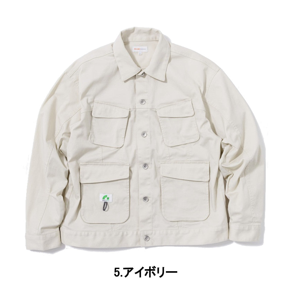 BEAMS DESIGN 長袖ブルゾン 4702-00