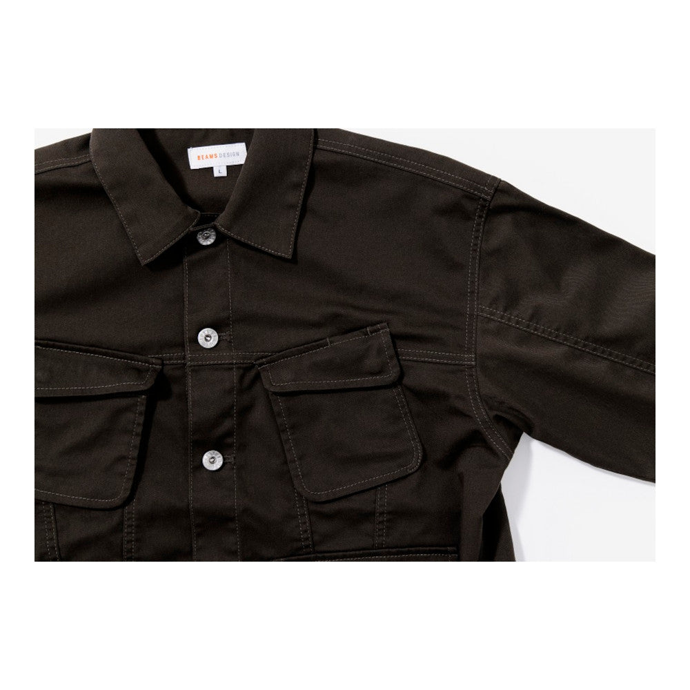 BEAMS DESIGN 長袖ブルゾン 4702-00