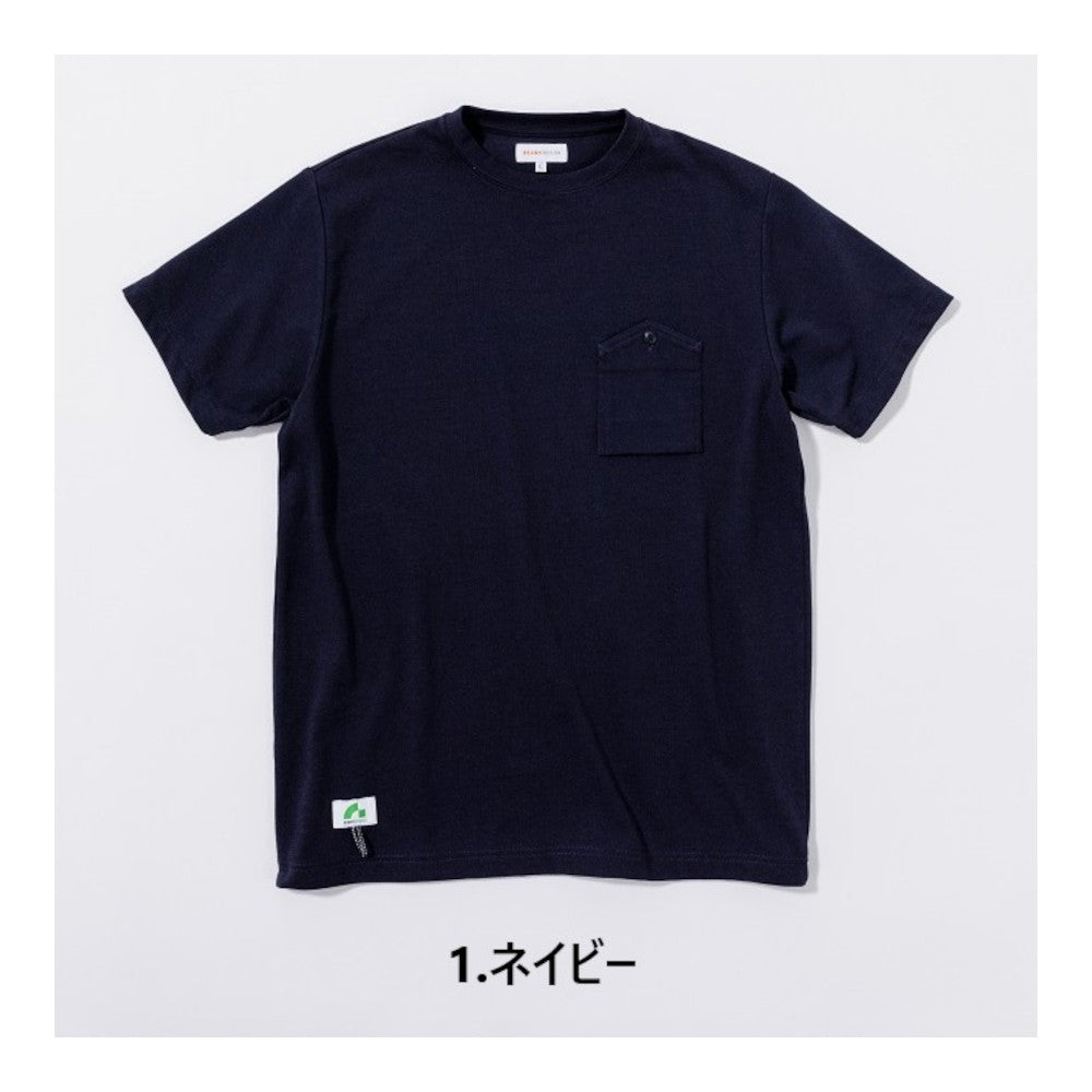 BEAMS DESIGN 半袖Tシャツ(胸P付き) 4715-53