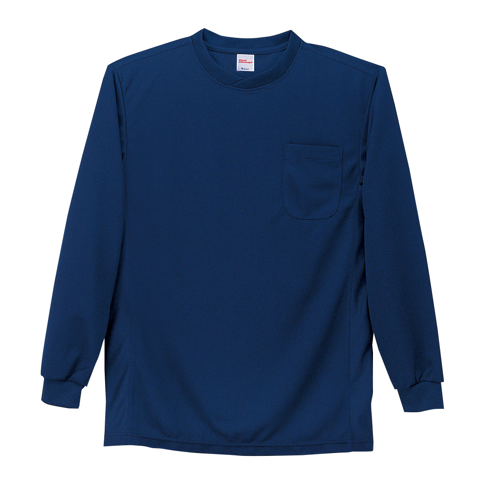 吸汗速乾長袖Tシャツ 47674