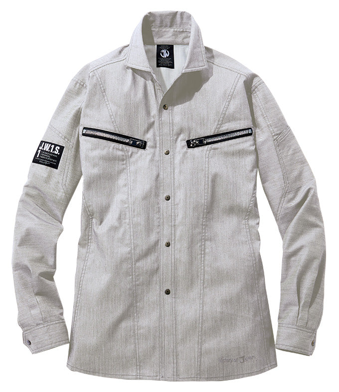 Jawin ストレッチ長袖シャツ 57404