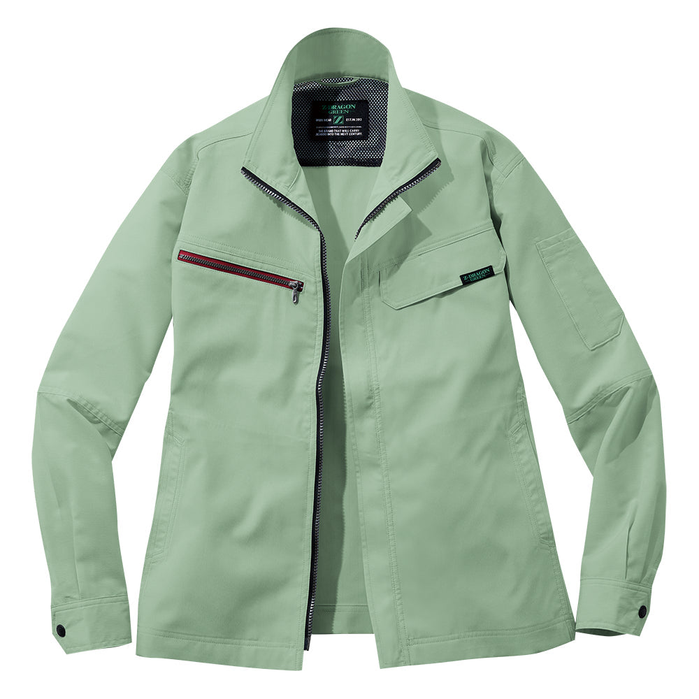 Z-DRAGON エコ製品制電ストレッチジャンパー 73600