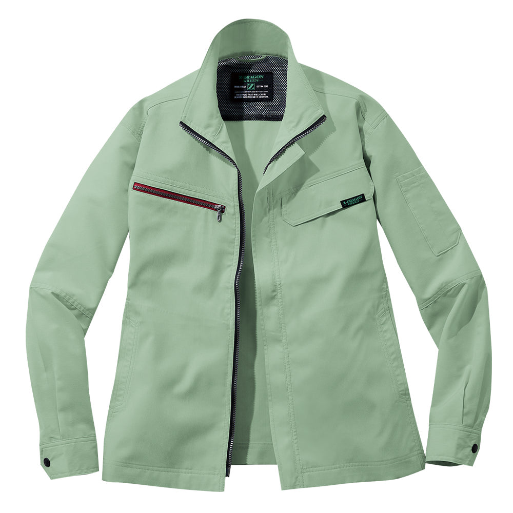 Z-DRAGON エコ製品制電ストレッチ長袖ジャンパー 77600