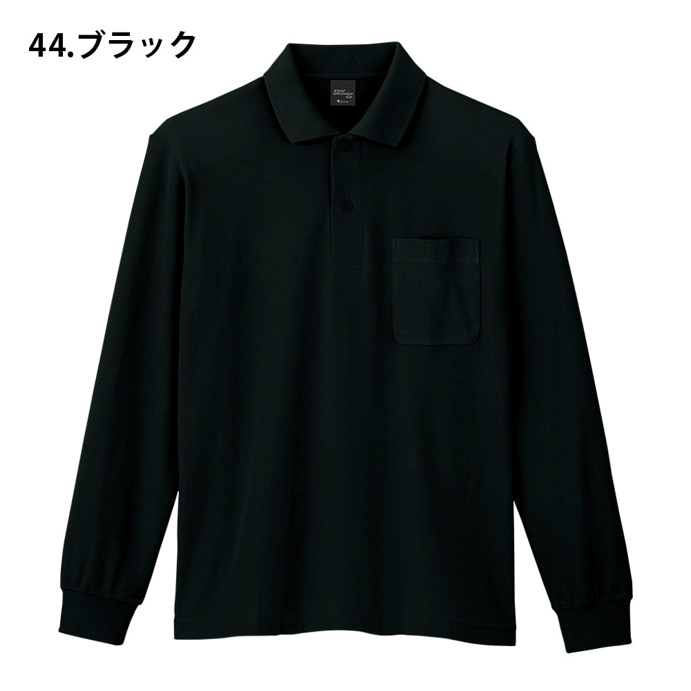 長袖ポロシャツ 85844