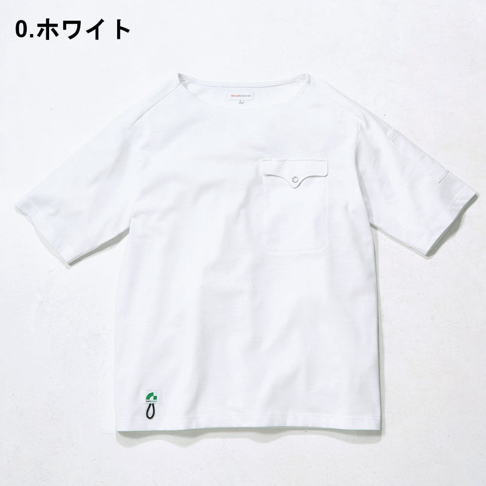 BEAMS DESIGN 半袖Tシャツ(胸ポケット付き) B3905-53