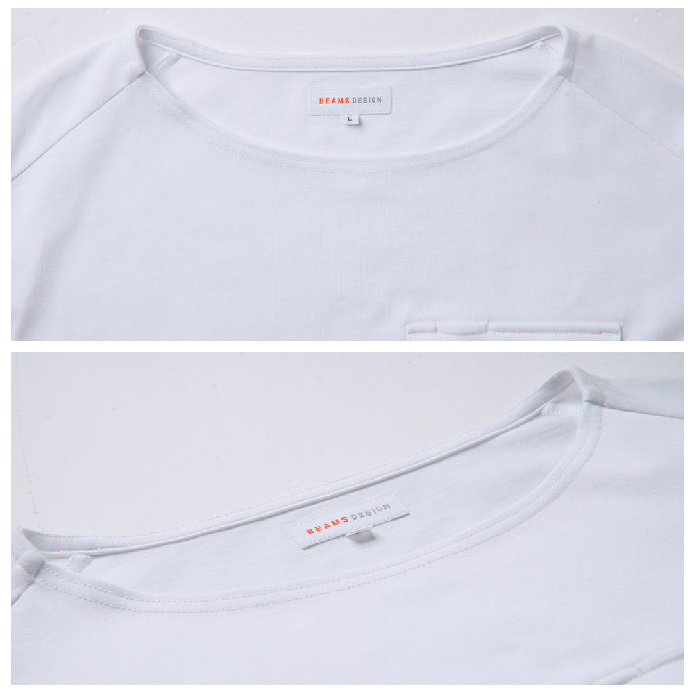 BEAMS DESIGN 半袖Tシャツ(胸ポケット付き) B3905-53