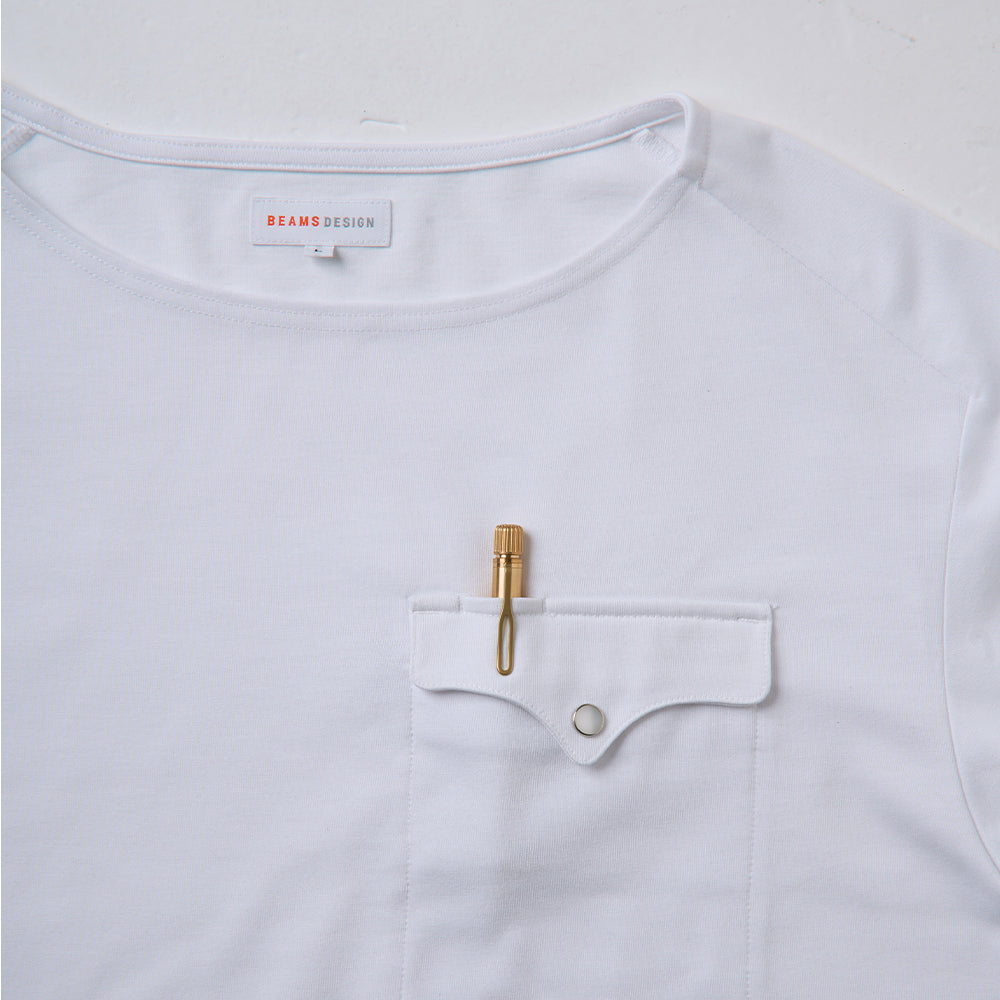 BEAMS DESIGN 半袖Tシャツ(胸ポケット付き) B3905-53
