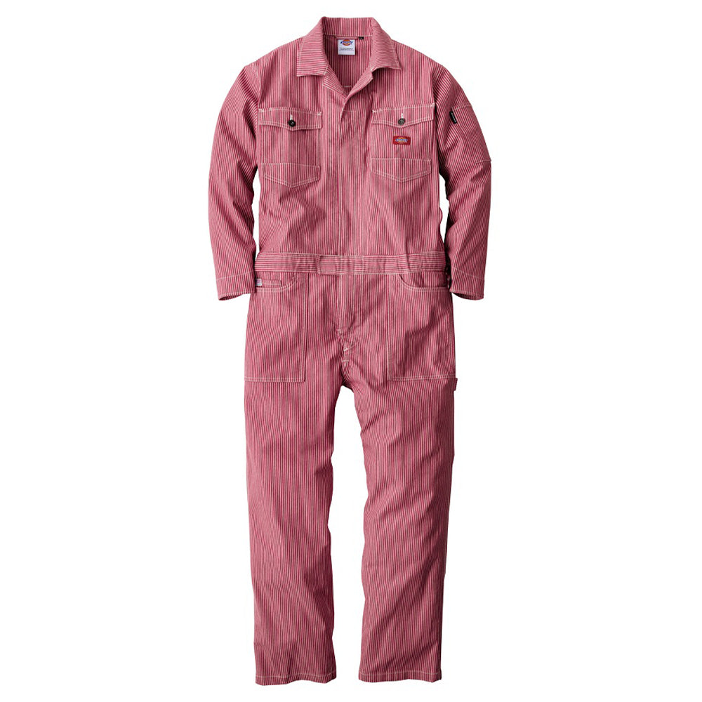 ストレッチヒッコリーツナギ D-716