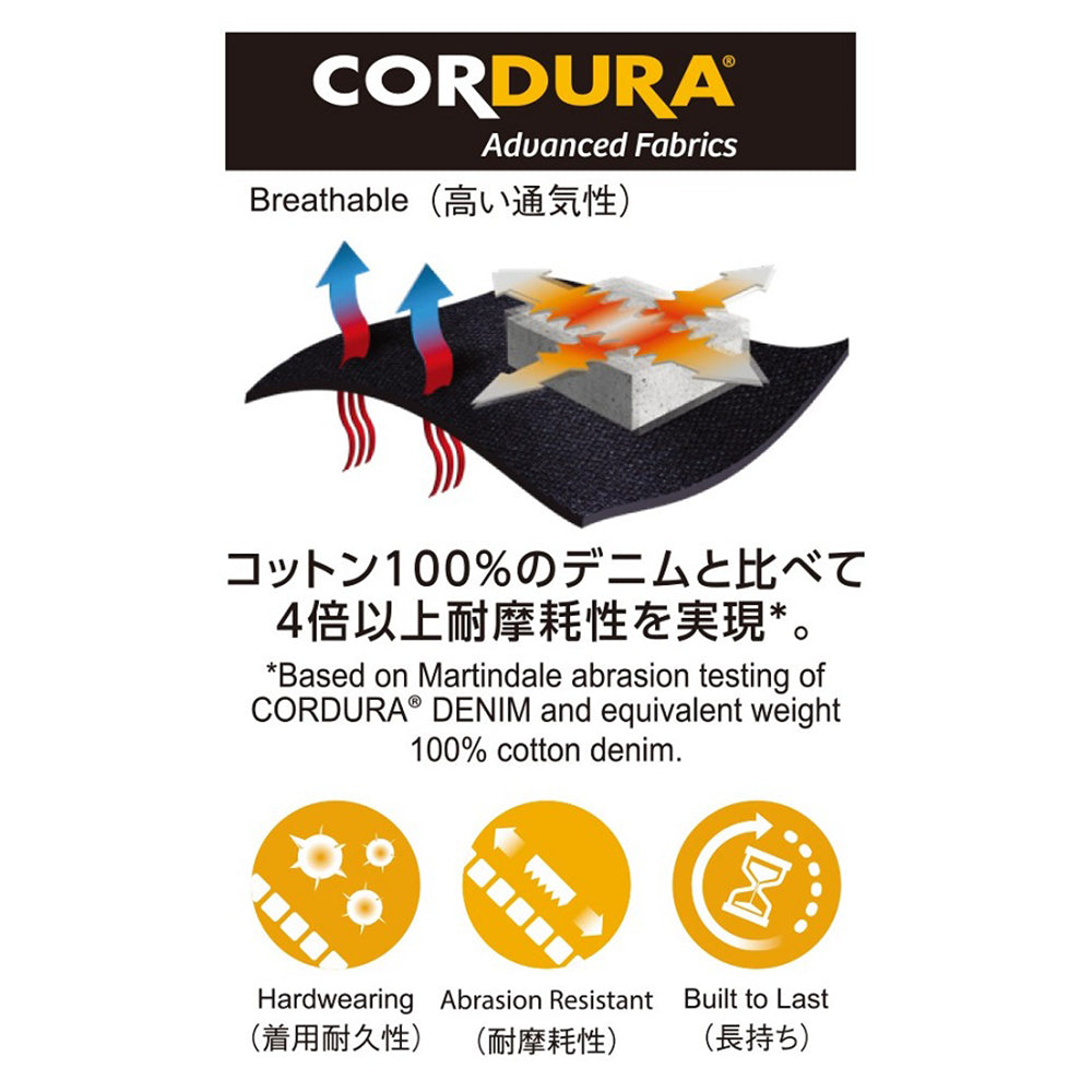 CORDURAストレッチデニムツナギ D-756