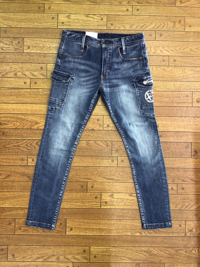 SWK907 ストレッチデニムブルゾン&SWK902 カーゴパンツ アウトレット セット販売