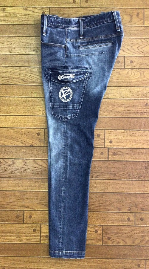 SWK907 ストレッチデニムブルゾン&SWK902 カーゴパンツ アウトレット セット販売