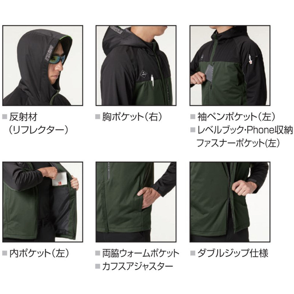 ストレッチパーカ(ユニセックス) 3230
