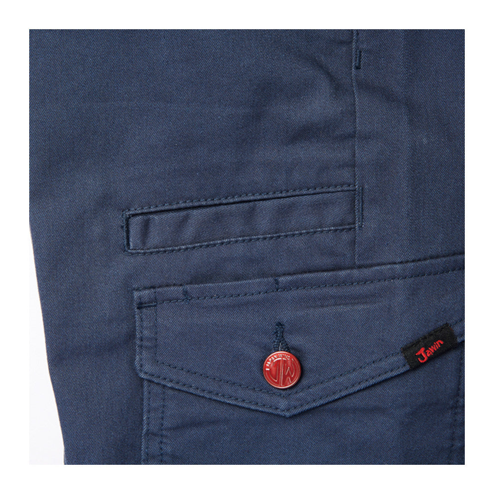 Jawin ストレッチノータックカーゴパンツ 53302