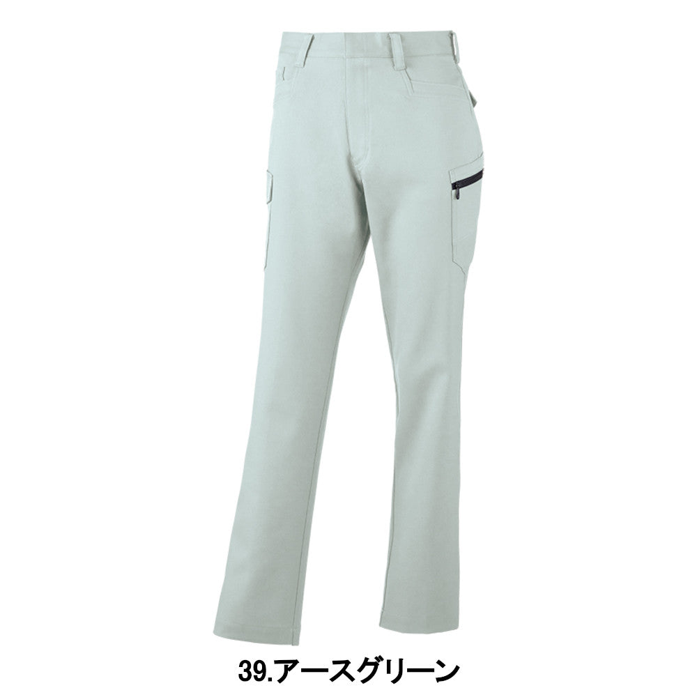 Z-DRAGON GREEN エコ製品制電ストレッチレディースカーゴパンツ 72816