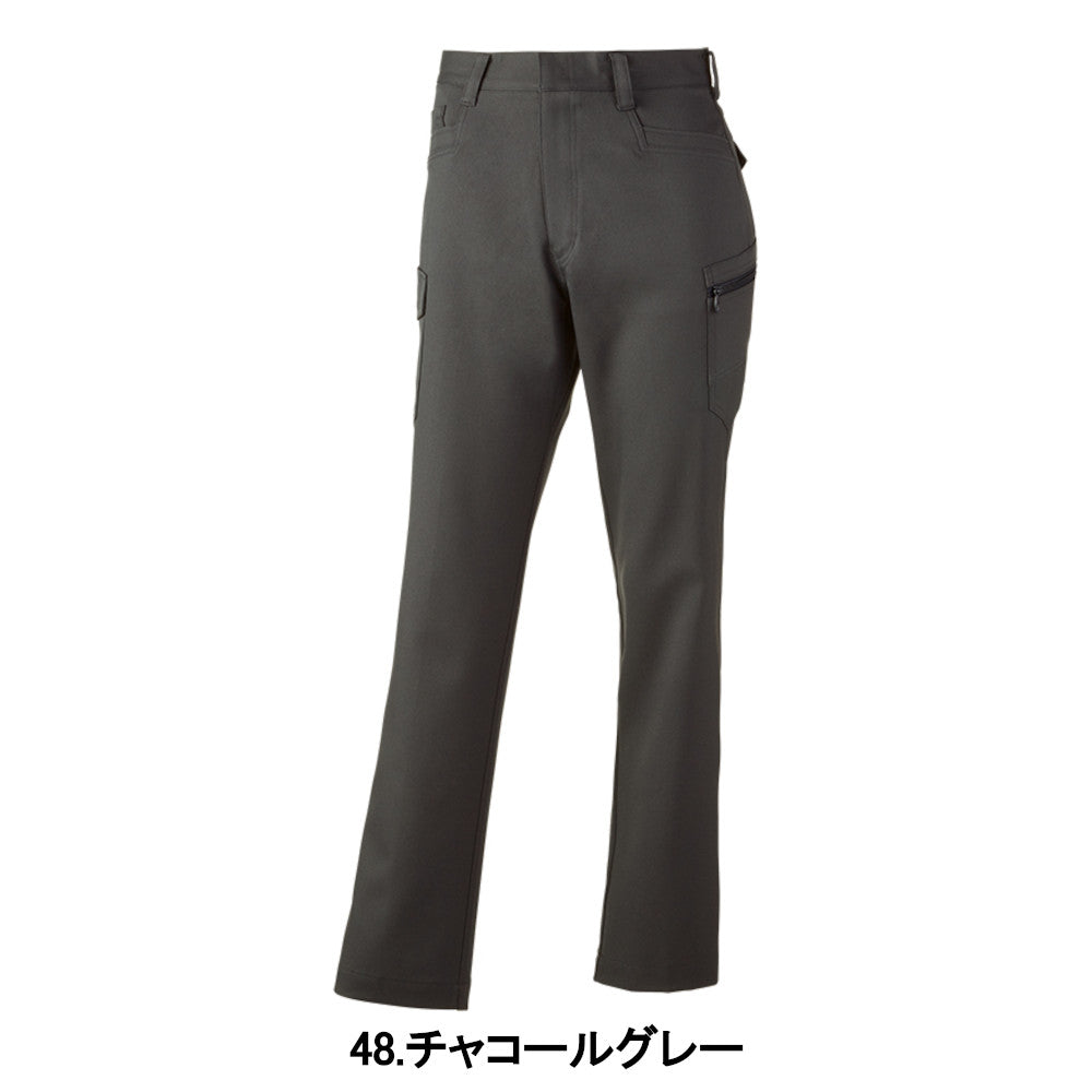 Z-DRAGON GREEN エコ製品制電ストレッチレディースカーゴパンツ 72816
