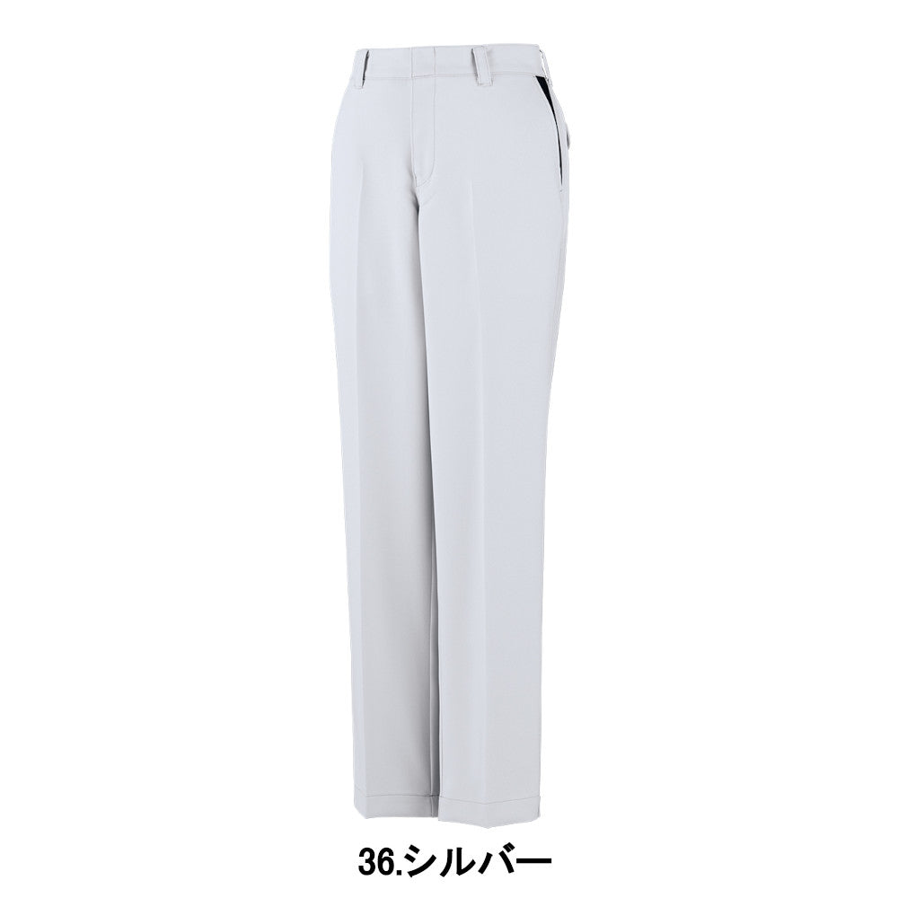 エコ製品制電ストレッチレディースパンツ 83806