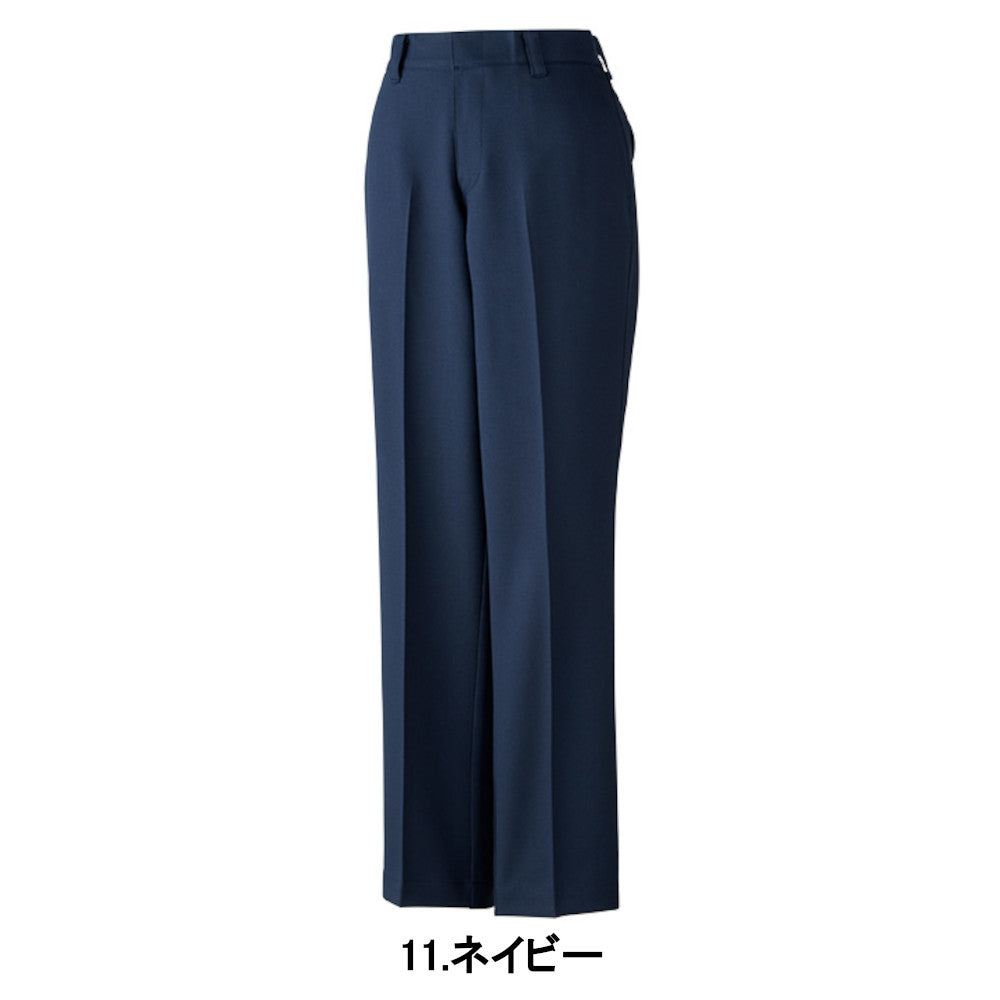 エコ製品制電ストレッチレディースパンツ 83906