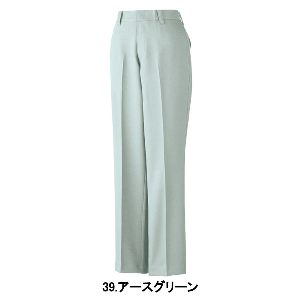 エコ製品制電ストレッチレディースパンツ 83906