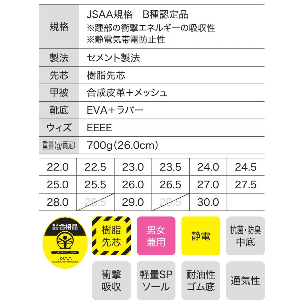 プロスニーカー® 85112