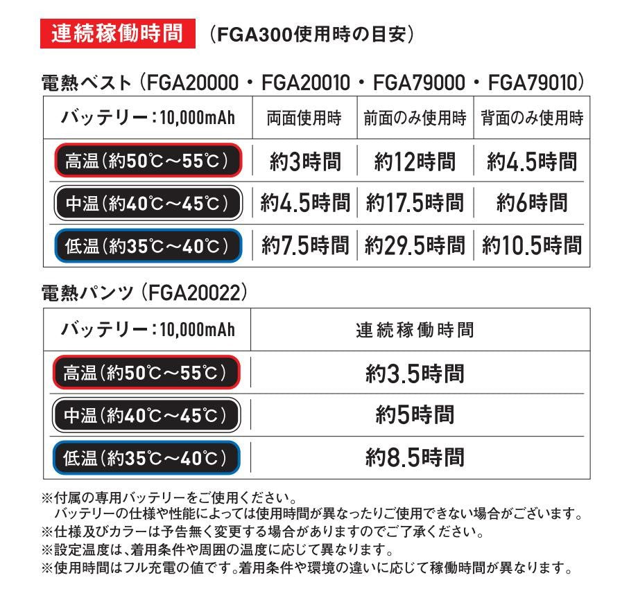 FEVER GEAR ADVANCE バッテリー・ケーブルセット FGA300