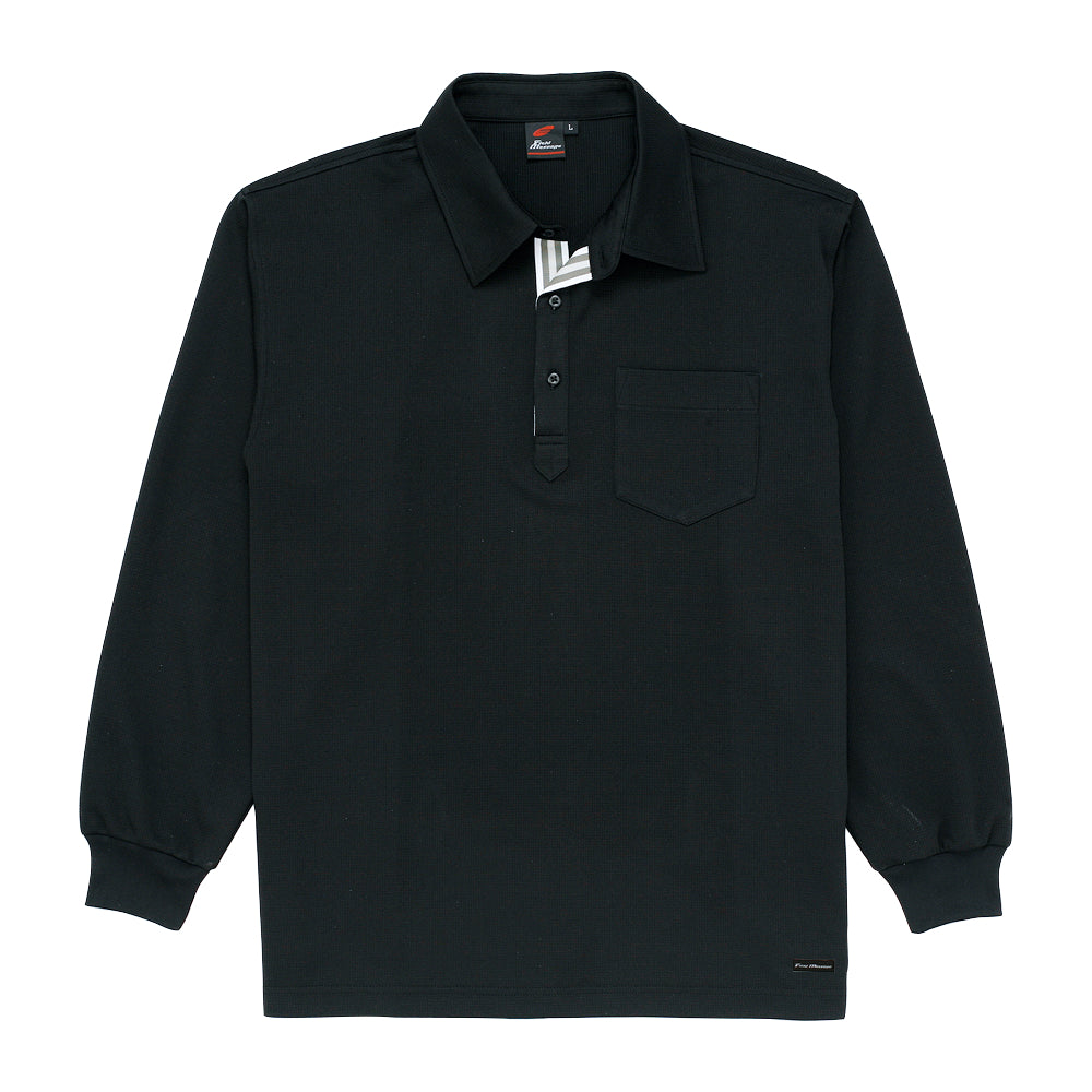 Field Message 吸汗速乾長袖ポロシャツ  85204