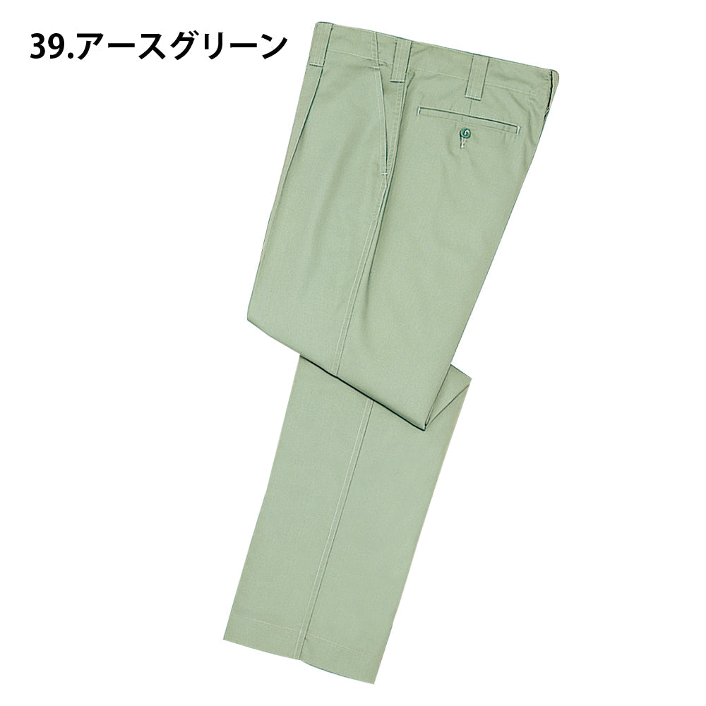 【TomoeSAKURA】製品制電ワンタックパンツ 1045