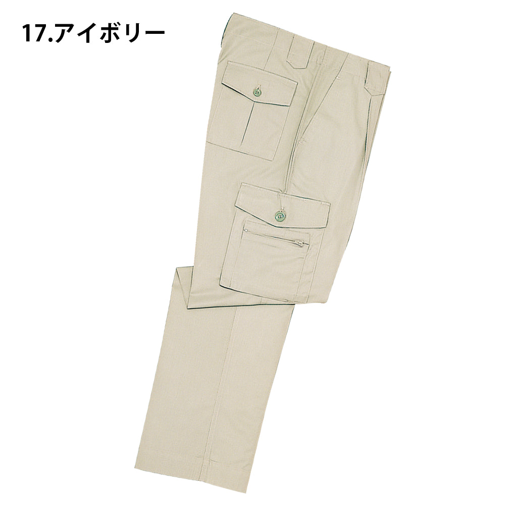 【TomoeSAKURA】製品制電ワンタックカーゴパンツ 1046