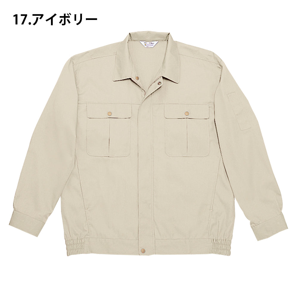 【TomoeSAKURA】製品制電長袖ブルゾン 1061