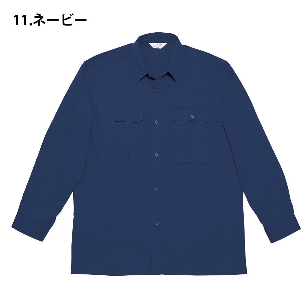【TomoeSAKURA】製品制電長袖シャツ 1065