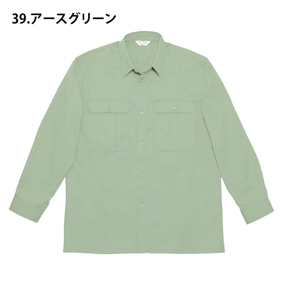 【TomoeSAKURA】製品制電長袖シャツ 1065