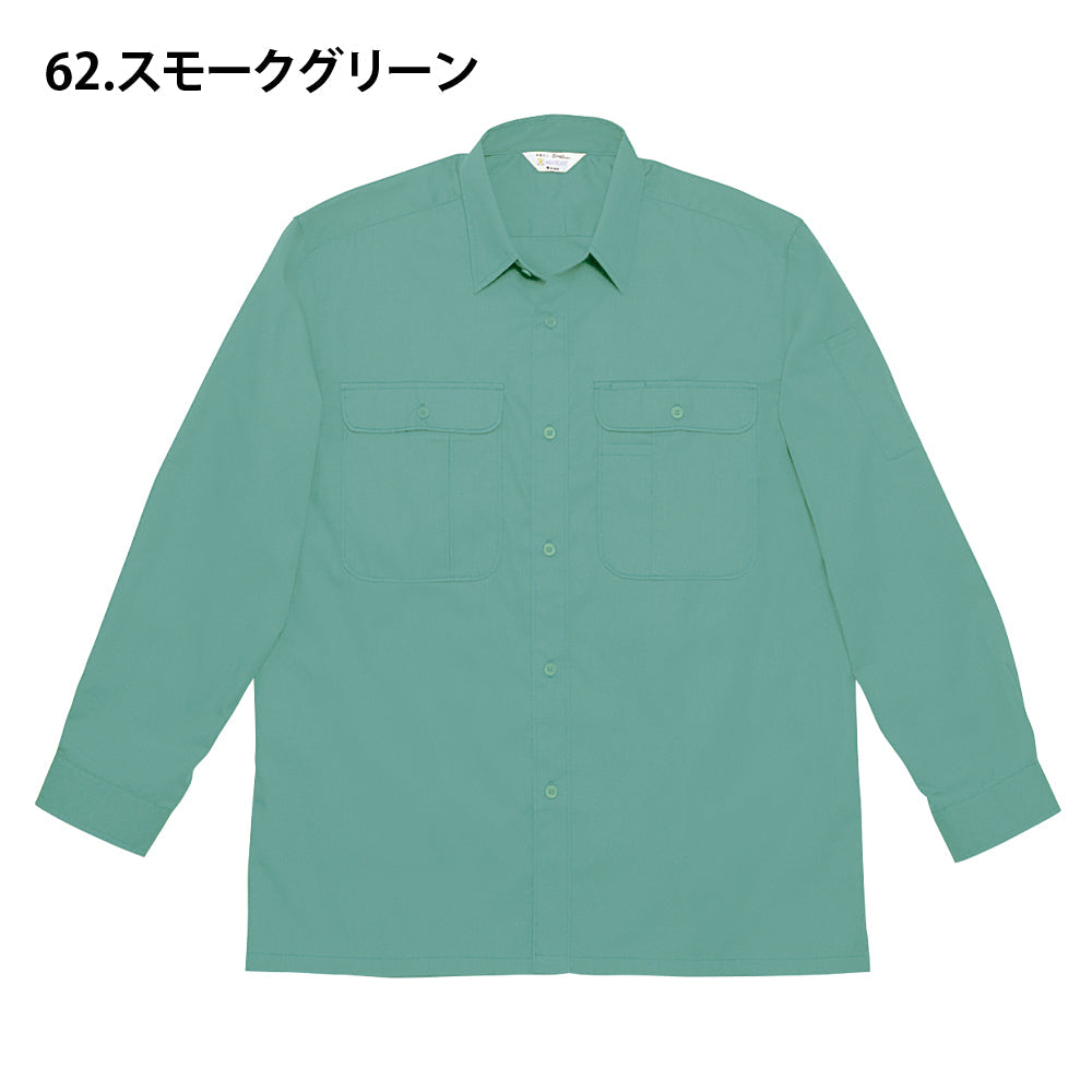 【TomoeSAKURA】製品制電長袖シャツ 1065