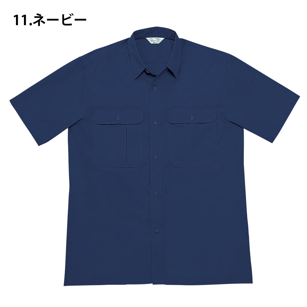 【TomoeSAKURA】製品制電半袖シャツ 1066