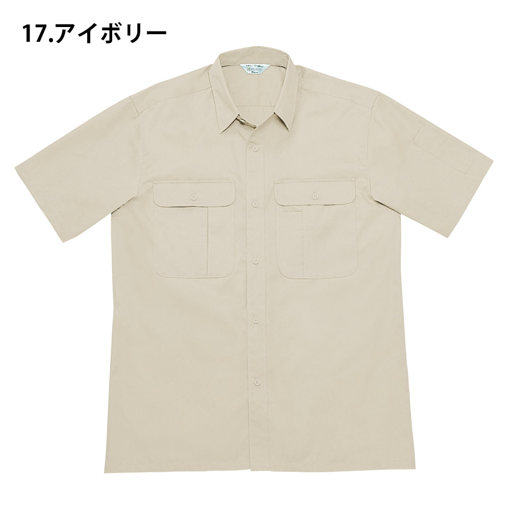 【TomoeSAKURA】製品制電半袖シャツ 1066