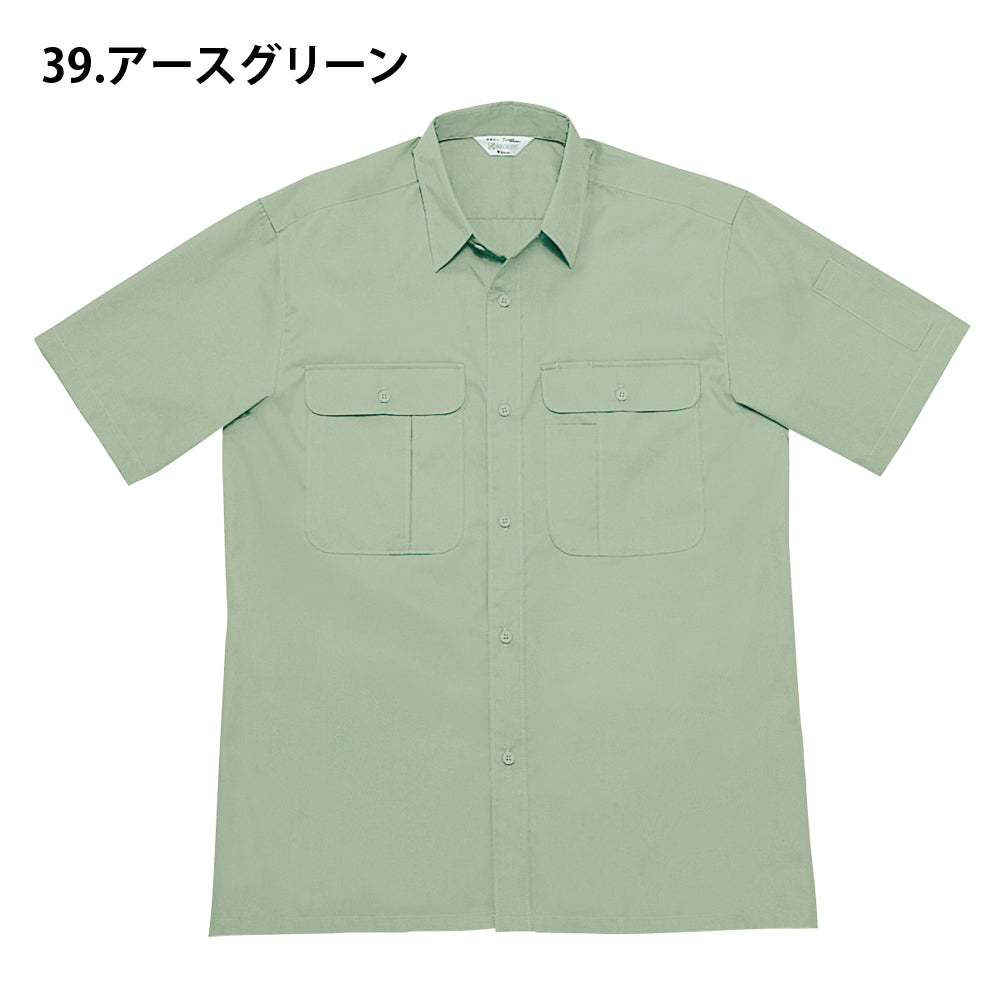 【TomoeSAKURA】製品制電半袖シャツ 1066