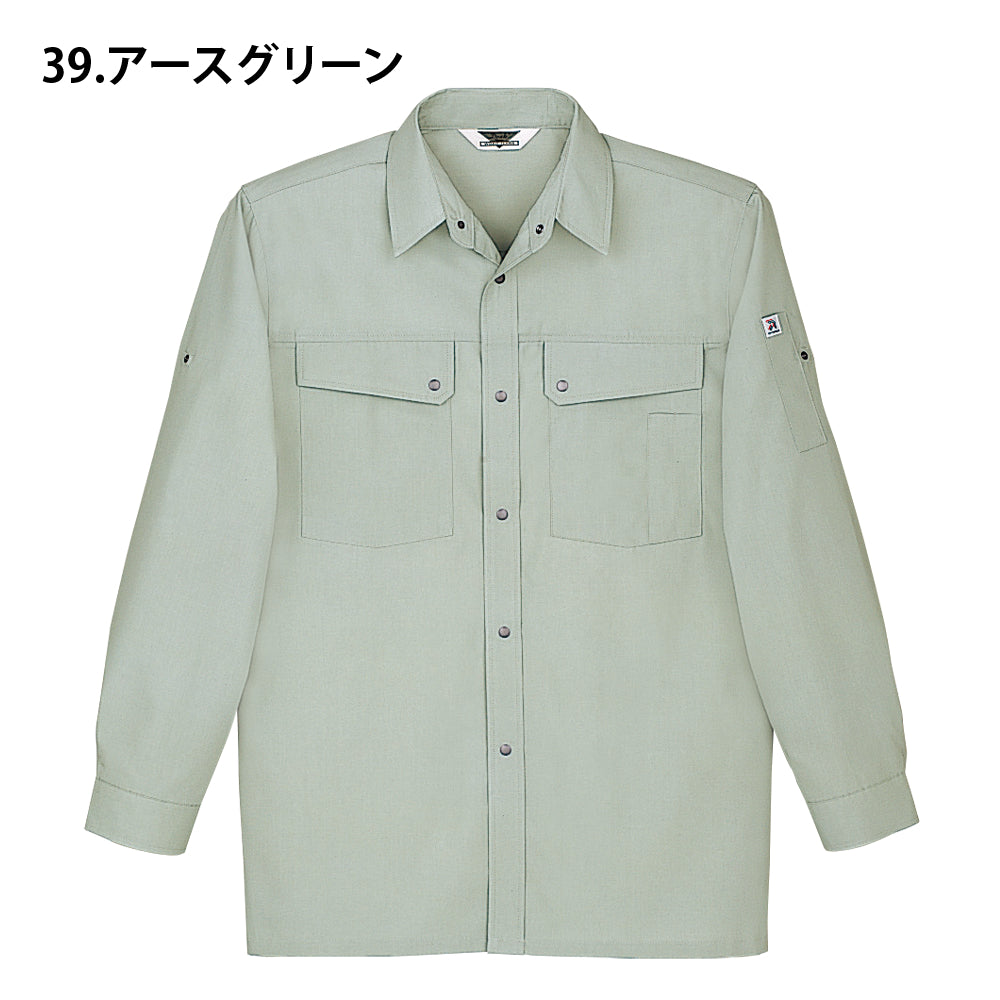 抗菌防臭長袖シャツ  107