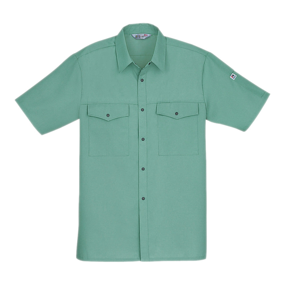 製品制電ストレッチ半袖シャツ 1766