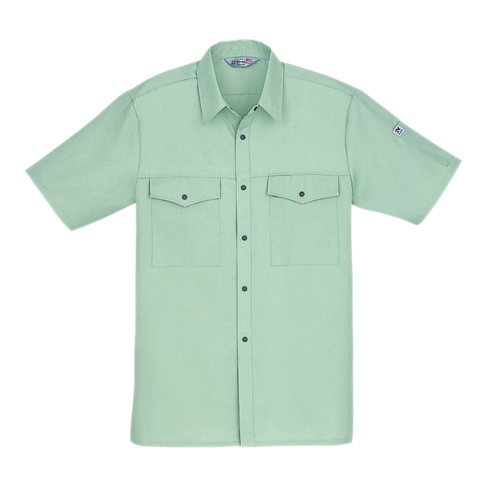 製品制電ストレッチ半袖シャツ 1766