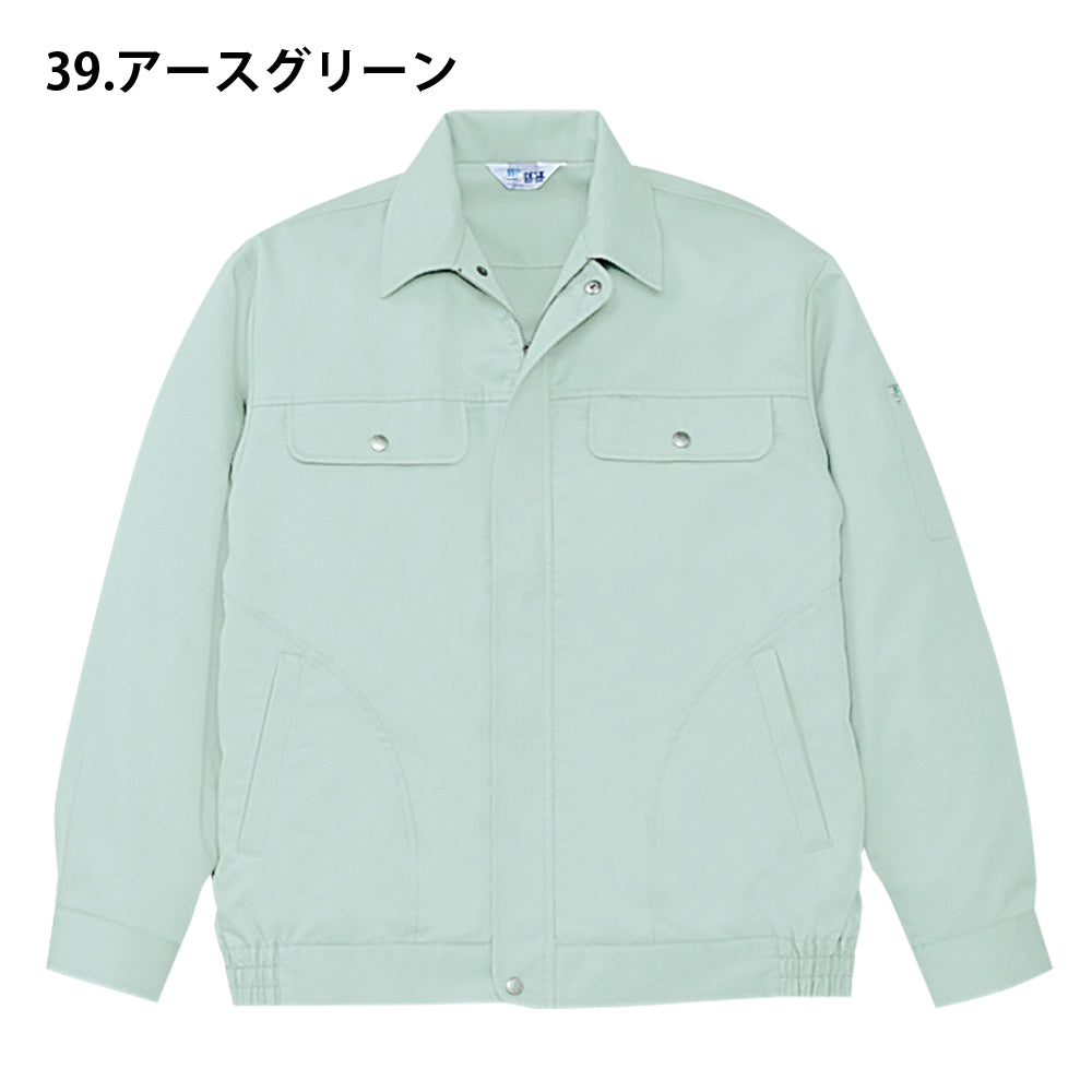 形態安定長袖ブルゾン  34100