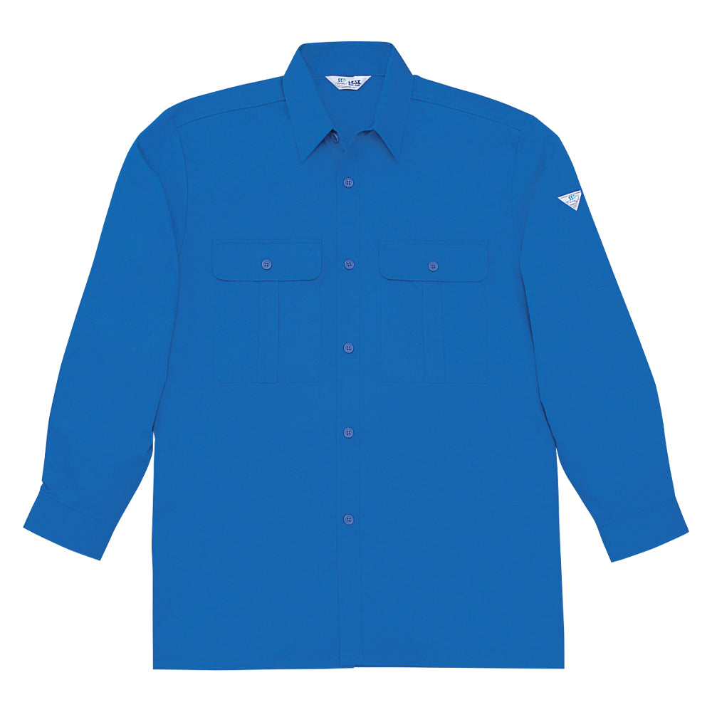 形態安定長袖シャツ  34104