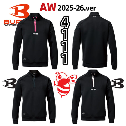 エアーテックハーフジップ 4111  2025-26年モデル