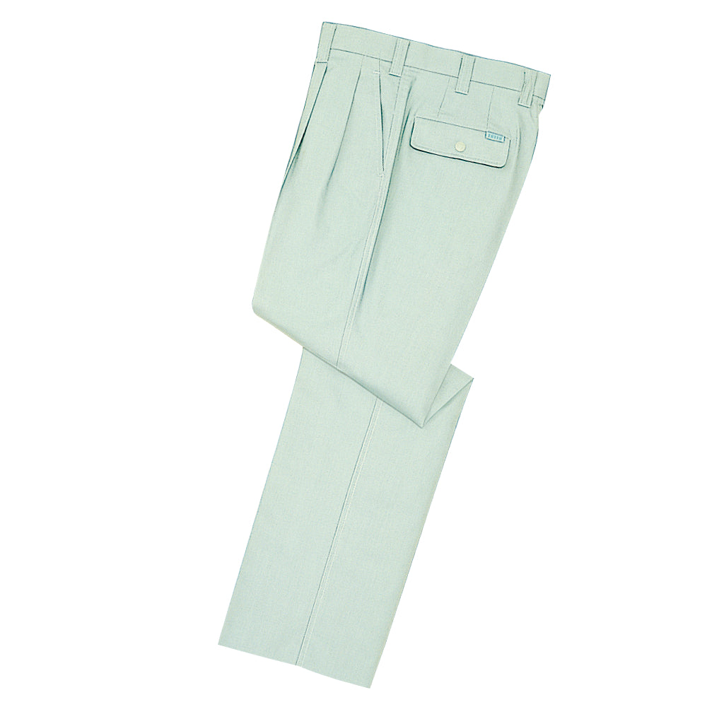 製品制電ストレッチツータックパンツ  44501